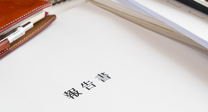報告書の画像