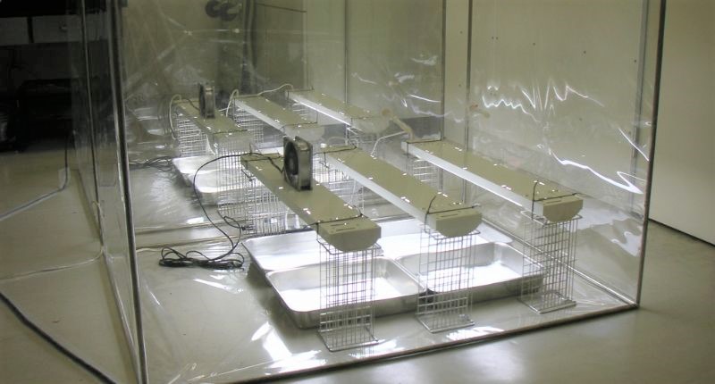 臭気調査で用いる機材の画像